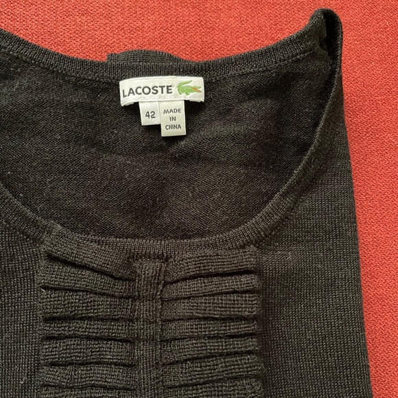 Lacoste Wool Blend Sweater - Picture 2 of 3